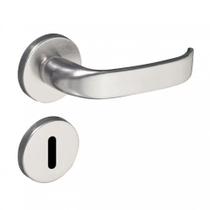 Fechadura Magnum Cromada Roseta Redonda 40mm Pado