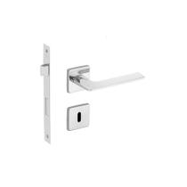 Fechadura malba imab interna quarto cromada quadrada cr chave grande 55mm Fechadura malba imab interna quarto cromada quadrada cr chave grande 55mm