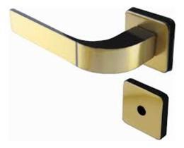 Fechadura Mgm Modena Wc Banheiro Roseta Aço 40Mm Bronze