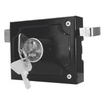 Fechadura MGM Sobrepor Serralheiro para Portão Preto Fechadura MGM Sobrepor Serralheiro para Portão Preto