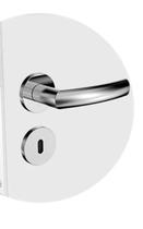 Fechadura mi970 inox cromo acetinado papaiz