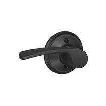 Fechadura não giratória Schlage F170 MER 622 LH Preto fosco esquerdo
