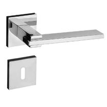 Fechadura Nina Cromada Brilhante Interna Pado 221-55mm Fechadura Nina Cromada Brilhante Interna Pado 221-55mm