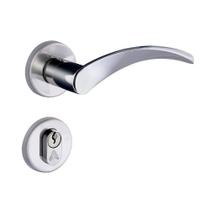 Fechadura Onda Externa 4131 Roseta Cromada 40mm Aliança Fechadura Onda Externa 4131 Roseta Cromada 40mm Aliança