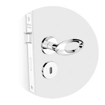 Fechadura Open Golf Interna 40mm Ros22 Cromado (40x53) Soprano