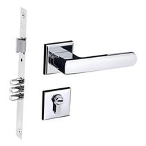 Fechadura Opera Alta Segurança 3 Pinos e Cilindro Multiponto 55mm RQ4 201-55AC CEL 60 Cromado Pado