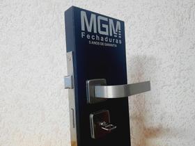 Fechadura P/ Porta Banheiro Wc Mgm Modena Alumínio