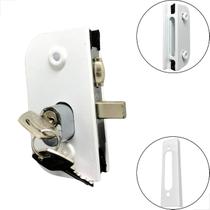 Fechadura P/ Porta e Espelho Trinco Rolete Branco