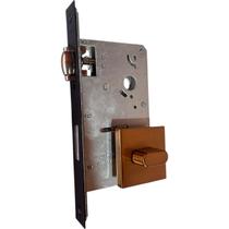 Fechadura Pado Rolete Banheiro RQ2 464-55RB Quadrada Dourado Fechadura Pado Rolete Banheiro RQ2 464-55RB Quadrada Dourado