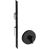 Fechadura Pado Rolete Banheiro RR2 465-55RB Redonda Black Fechadura Pado Rolete Banheiro RR2 465-55RB Redonda Black