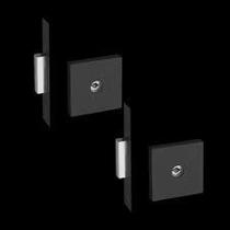 Fechadura Pado Tetra Par Auxiliar ref.11500 Rosetas Quadradas Fechadura Pado Tetra Par Auxiliar ref.11500 Rosetas Quadradas