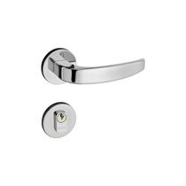 Fechadura Pado Vic Roseta Redonda Externa Cromada 40mm Fechadura Pado Vic Roseta Redonda Externa Cromada 40mm