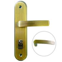 Fechadura Pali Externa 6,3cm Antique Brass - Maçaneta Alavanca - 18cm Altura - Soprano