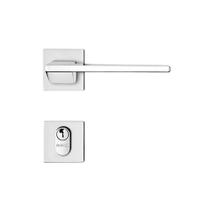 Fechadura Papaiz Squadro Mz440 Externa 55mm Roseta Cromada Fechadura Papaiz Squadro Mz440 Externa 55mm Roseta Cromada