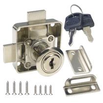 Fechadura para armário Dczonihup para porta dupla em liga de zinco 19 mm Fechadura para armário Dczonihup para porta dupla em liga de zinco 19 mm
