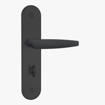 Fechadura para Banheiro 824/33 Wc Preto Fosco Stam