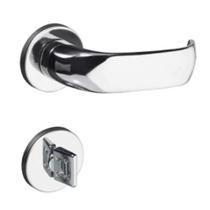 Fechadura para Banheiro Contemporânea Zamac Ros 500-80B Cromado - Pado