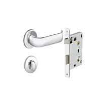 Fechadura Para Banheiro Duna 2 - 55mm - Cromado - Imab Cor Cinza Fechadura Para Banheiro Duna 2 - 55mm - Cromado - Imab Cor Cinza