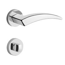 Fechadura para Banheiro Flexa 55mm Cromado - 42-2444 - LOCKWELL Fechadura para Banheiro Flexa 55mm Cromado - 42-2444 - LOCKWELL