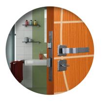 Fechadura Para Banheiro Roseta Módena Cromado MGM