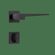 Fechadura Para Banheiro Stam Classic 3200 Roseta Quadrada Black
