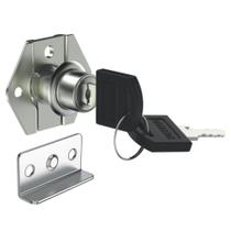 Fechadura Para Gaveta 0861 De 22mm 1 Peça Com Batente Embalagem Autosserviço - 06908 0861 10 - SOPRANO