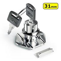 Fechadura Para Gaveta e Porta Armário 2 Chaves + Batente
