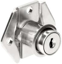 Fechadura para gaveta rc180 a31mm d17mm ref c2312zcr 3f
