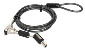 Fechadura para laptop com chave Manhattan com cabo de 1,8 m para computador