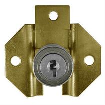 Fechadura para Móveis com Cilindro Tipo Sobrepor Niquelado F-1000 - 020361 - ALIANÇA