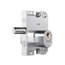 Fechadura Para Porta Bater De Vidro 2001 Cromado Cilindro Oval - Stam Fechadura Para Porta Bater De Vidro 2001 Cromado Cilindro Oval - Stam