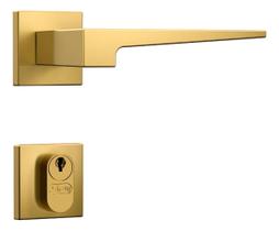 Fechadura Para Porta Classic 3200 Stam 40mm Gold Dourado
