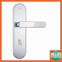 Fechadura para porta de Banheiro 1620 21 Inox 55mm STAM Maçaneta Alavanca Fechadura para porta de Banheiro 1620 21 Inox 55mm STAM Maçaneta Alavanca