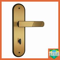 Fechadura para porta de Banheiro 1620 21 Oxidada 55mm STAM Maçaneta Alavanca Fechadura para porta de Banheiro 1620 21 Oxidada 55mm STAM Maçaneta Alavanca