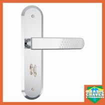 Fechadura para porta de Banheiro 1820 21 Inox 40mm STAM Maçaneta Alavanca Fechadura para porta de Banheiro 1820 21 Inox 40mm STAM Maçaneta Alavanca