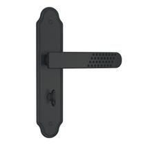 Fechadura Para Porta De Banheiro Broca 40 MM Stam Preto