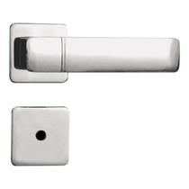 Fechadura para Porta de Banheiro com Roseta Capri 40mm Mgm Fechadura para Porta de Banheiro com Roseta Capri 40mm Mgm