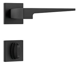 Fechadura para Porta De Banheiro Stam Classic 3200 Bçack Preto Fosco Stam