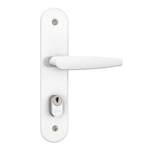 Fechadura Para Porta De Casa Externa 40mm Branca Stam