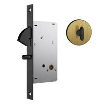 Fechadura Para Porta de Correr 950 Banheiro Roseta Redonda Antique 45mm Stam