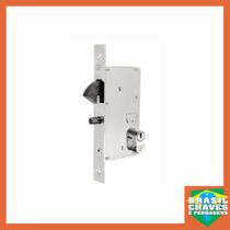 Fechadura para Porta de Correr Bico de Papagaio 6145/50 Cromada 45mm 3F Fechadura para Porta de Correr Bico de Papagaio 6145/50 Cromada 45mm 3F