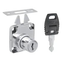 Fechadura para porta de correr com chave escamoteável fgvtn 21mm