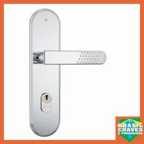 Fechadura para Porta de Entrada/Externa 1601 21 Inox 55mm STAM Maçaneta Alavanca Fechadura para Porta de Entrada/Externa 1601 21 Inox 55mm STAM Maçaneta Alavanca