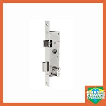 Fechadura para porta de Entrada/Externa de Perfil 522/11250 Cromada 21mm 3F Maçaneta Alavanca