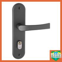 Fechadura para porta de Entrada Externa ONIX Maçaneta Alavanca Língua Preta HAGA 21960B Fechadura para porta de Entrada Externa ONIX Maçaneta Alavanca Língua Preta HAGA 21960B
