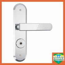 Fechadura para porta de Entrada/Externa Tetra Chave 1800 21 Inox 40mm STAM Maçaneta Alavanca