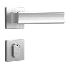 Fechadura para Porta de Entrada MZ640 Cromo Acetinado 40mm com Roseta - 03640B3CA - PAPAIZ Fechadura para Porta de Entrada MZ640 Cromo Acetinado 40mm com Roseta - 03640B3CA - PAPAIZ
