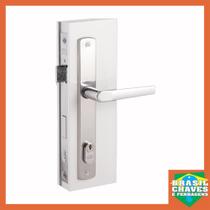 Fechadura para porta de Metal de Entrada Externa Perfil Estreito 130926 Cromada 25,5mm Arouca 008303