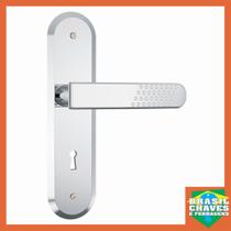 Fechadura para porta de Quarto/Interna 1810 21 Inox 40mm STAM Maçaneta Alavanca