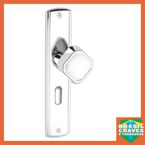 Fechadura para porta de Quarto Interna Caravelete Maçaneta Bola HAGA 40mm 1314B